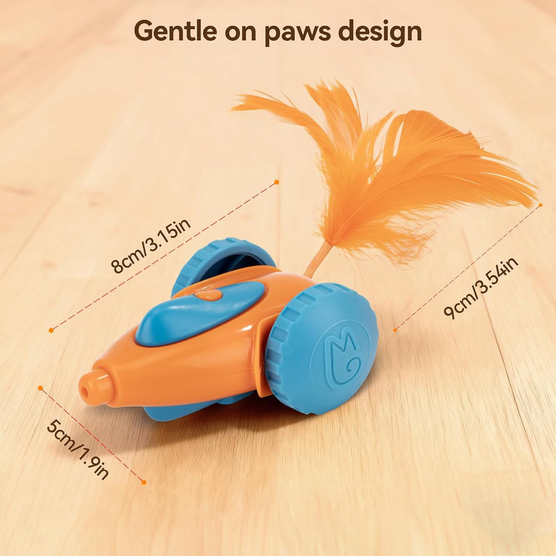 Migipaws cat Toy, Automatic Interactive Migicar Toy Like a Mouse