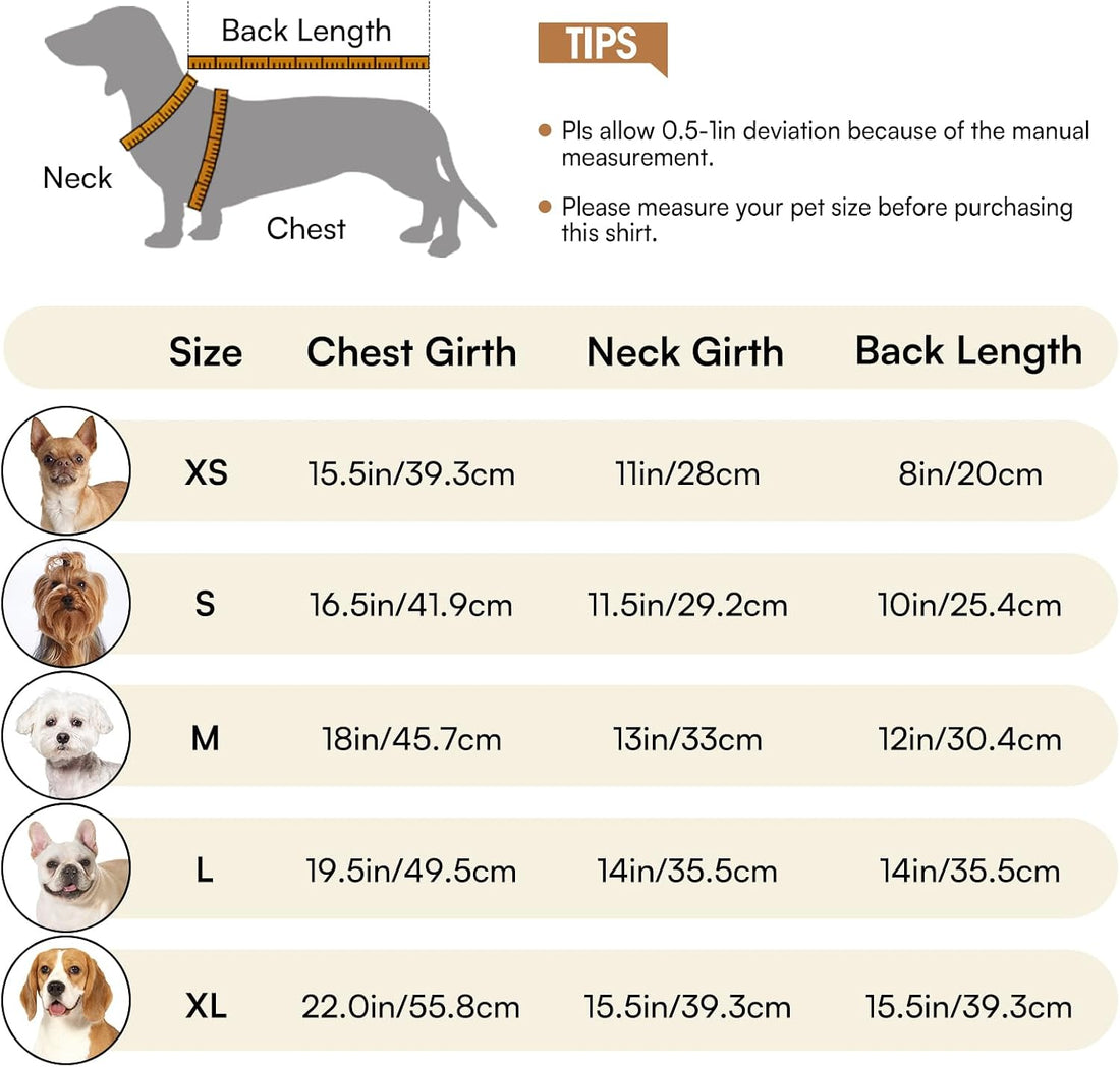 Preferhouse Pet Dog Striped T-Shirt Dogs Cats Cotton Vest Spring