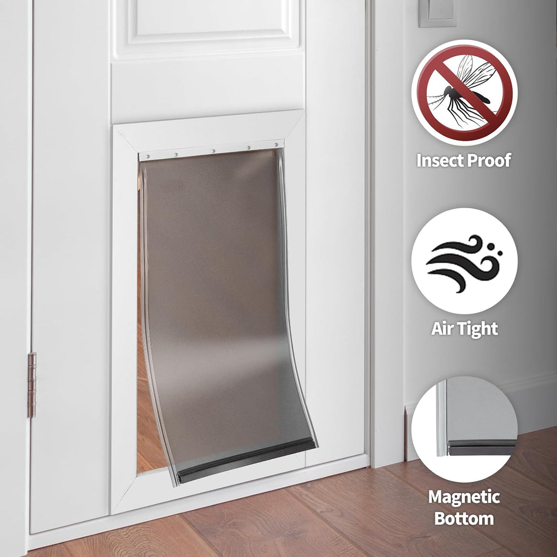 AMZOO Large Replacement Dog Door Flap Compatible with PetSafe Dog