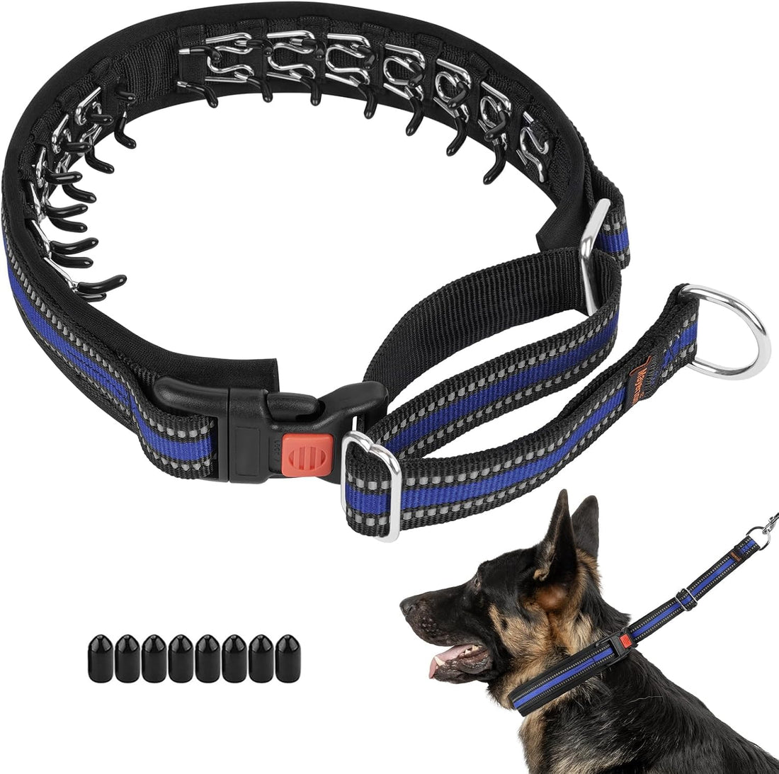 Mayerzon Martingale No Pull Dog Walking Training Collar | Army Green