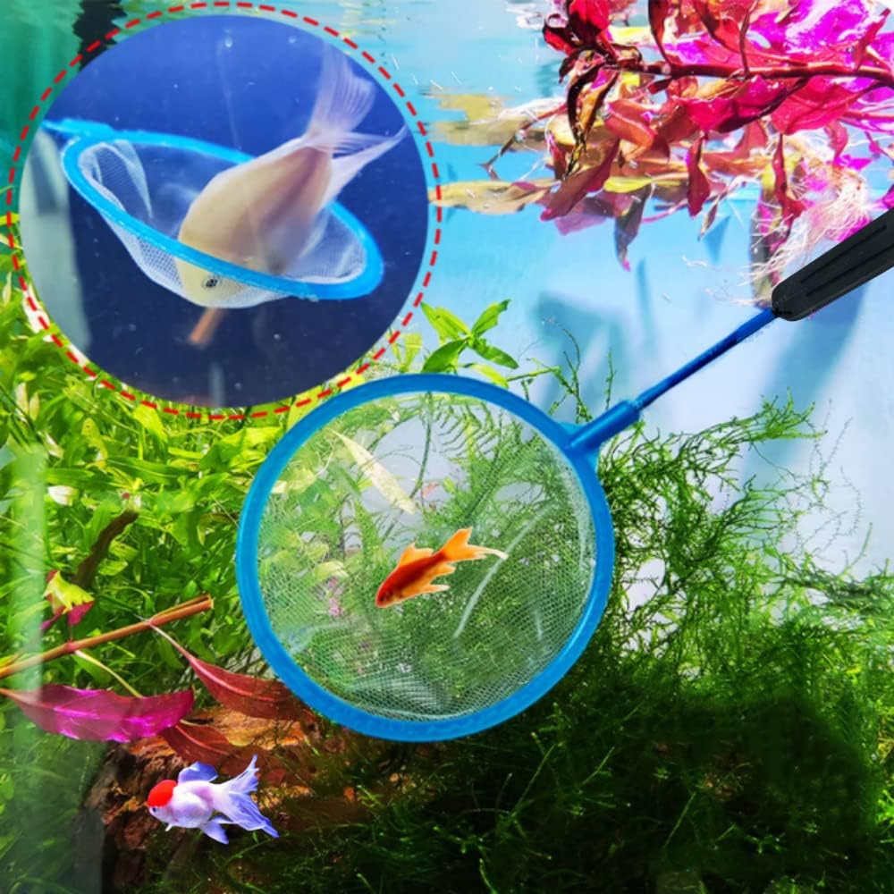10pcs Aquarium Fish Net Cleaner Net Fish Tank Filter Nets High