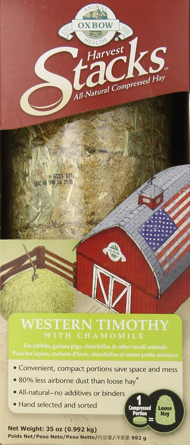 Oxbow Harvest Stacks, Timothy Hay, Rabbits & Guinea Pigs, Chamomile