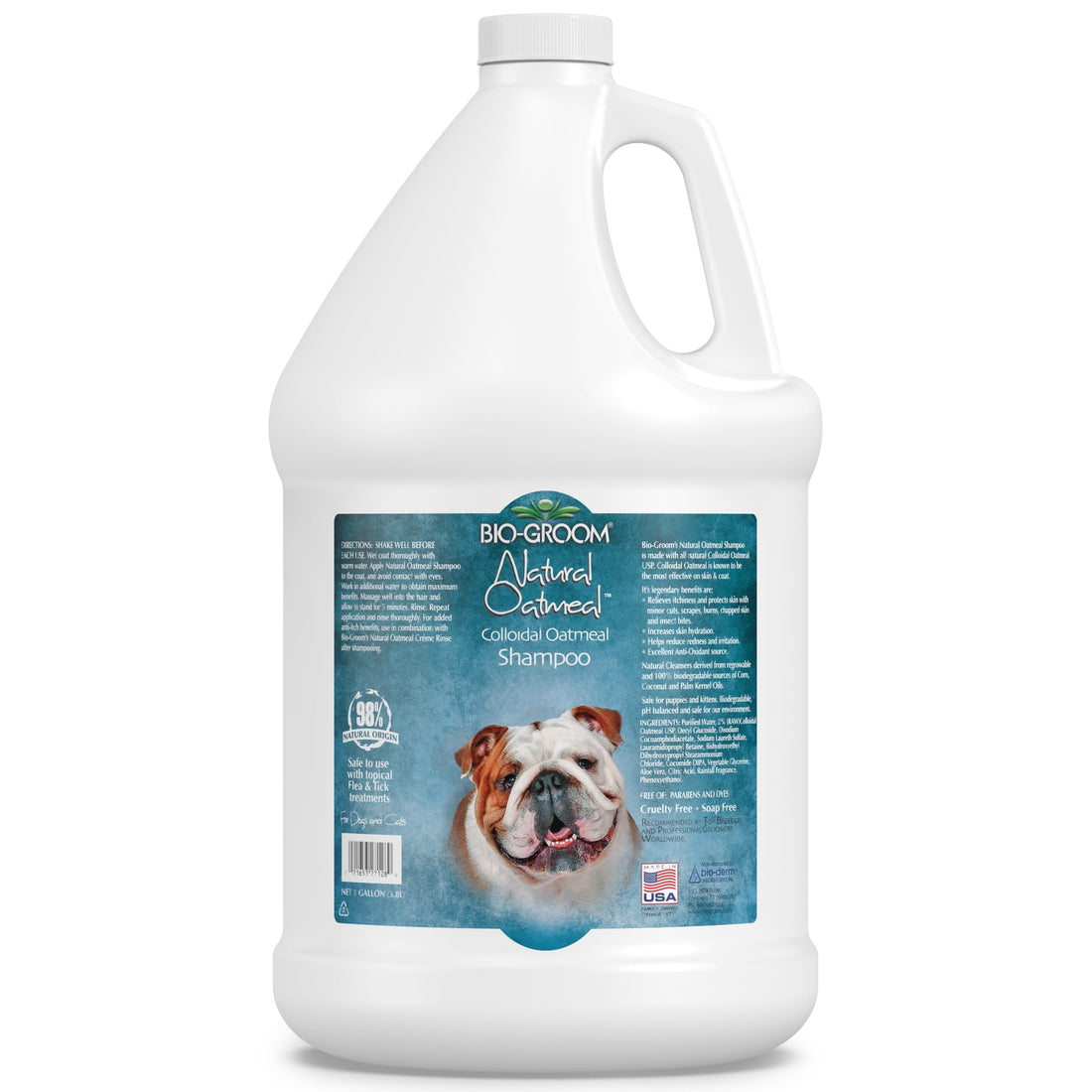 Bio-Groom Oatmeal Dog Shampoo - for Allergies and Itching