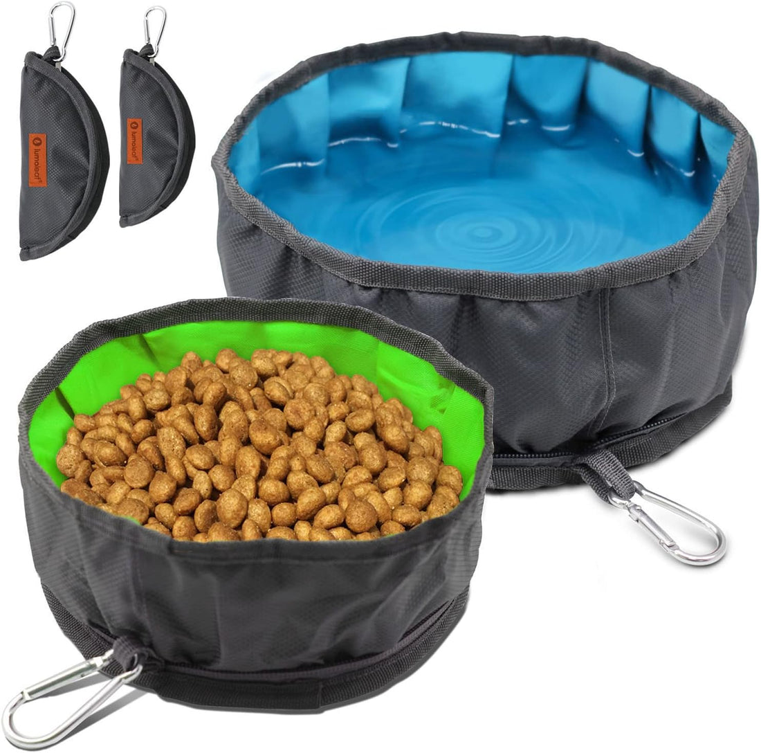 LumoLeaf Collapsible Dog Travel Bowl