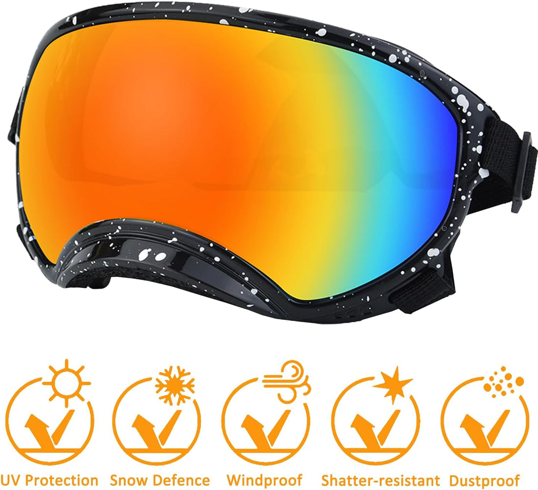 Medium Dog Sunglasses with Adjustable Strap UV Protection