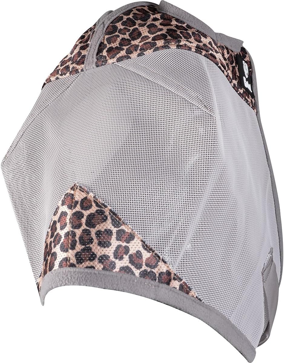 Cashel Crusader Fly Mask, Standard (Leopard, Horse)