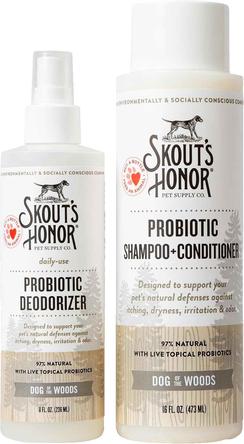 SKOUT'S HONOR Probiotic Grooming Essentials Bundle