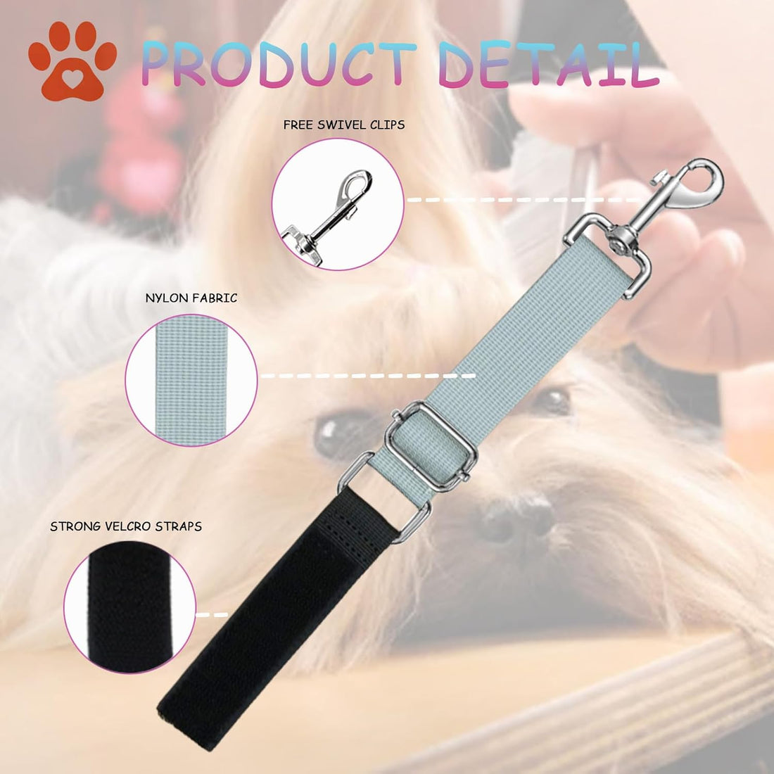 CUTEABC Pet Dog Grooming Arm Extender