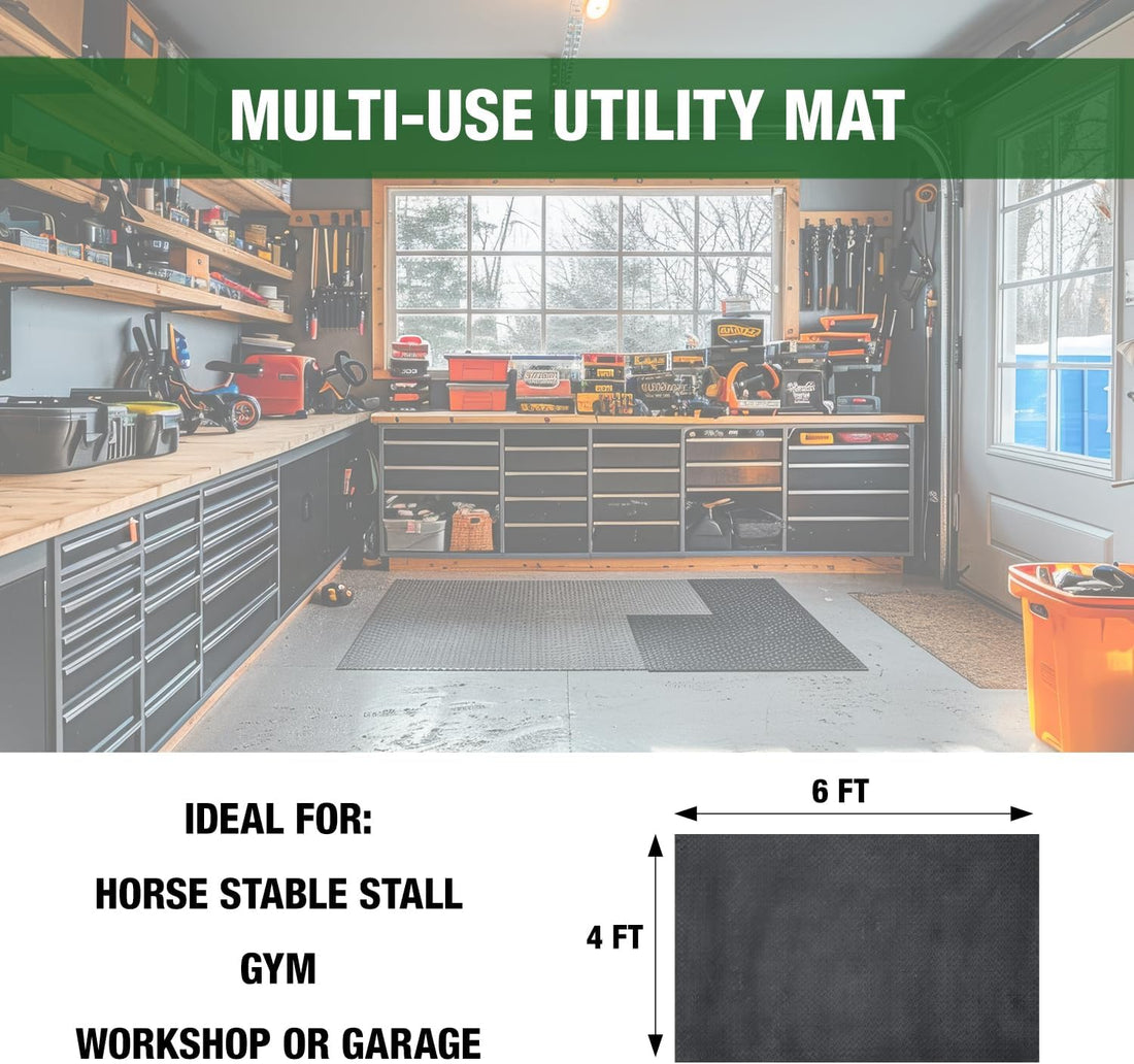AMZ4X6X.75 Heavy-Duty 4 x 6 Ft Stall Mat, 3/4 in.