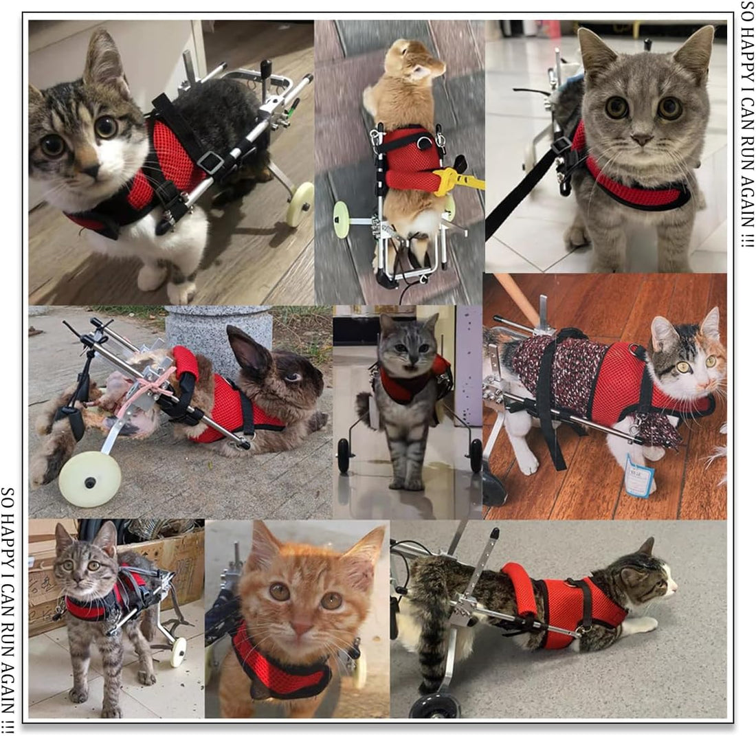 Cat Wheelchair, Newly Upgraded Pet Wheelchair