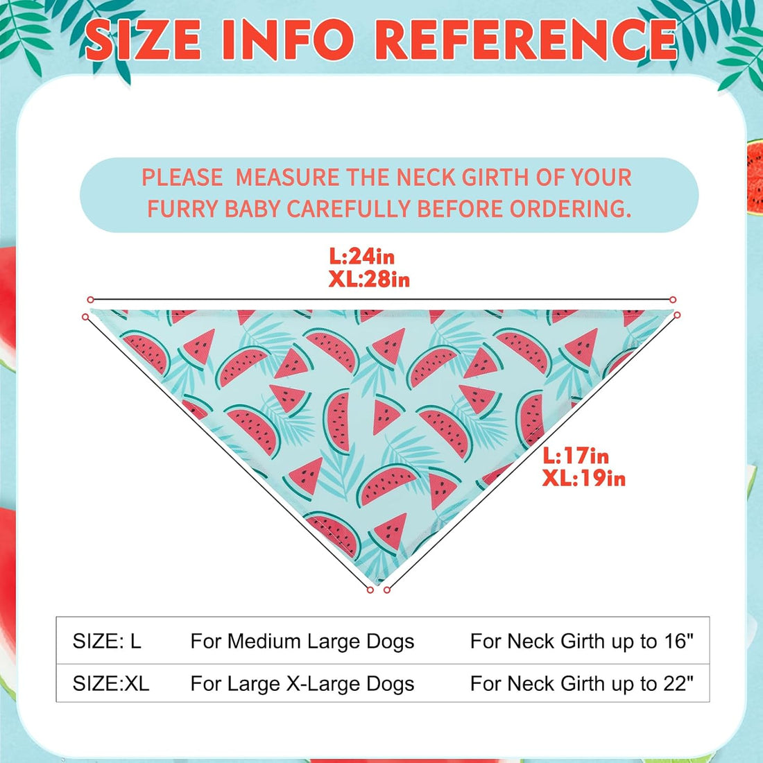 EXPAWLORER Dog Cooling Bandana Set - 4 Pack Hawaiian Dog Bandanas