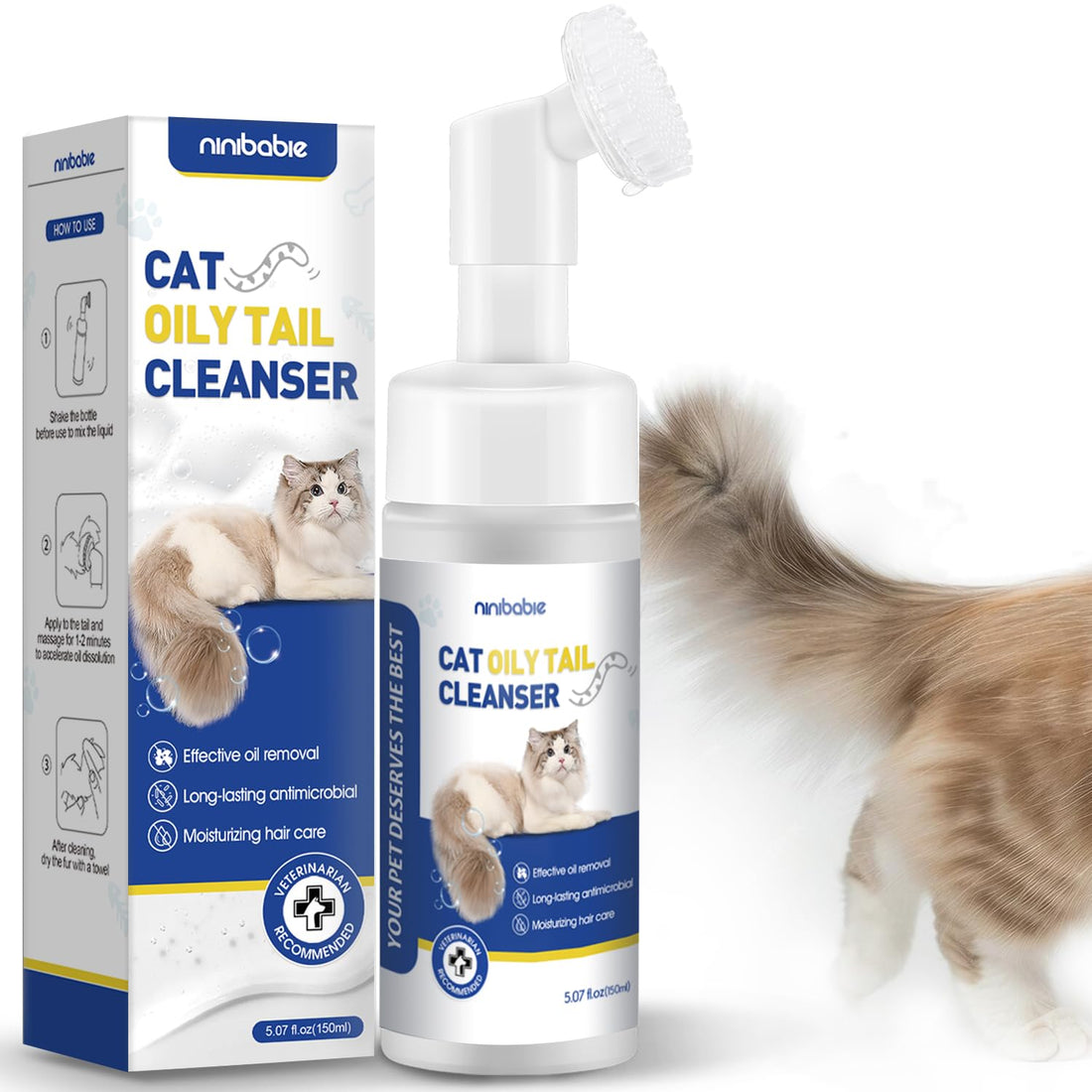 Ninibabie Cat Oily Tail Cleanser