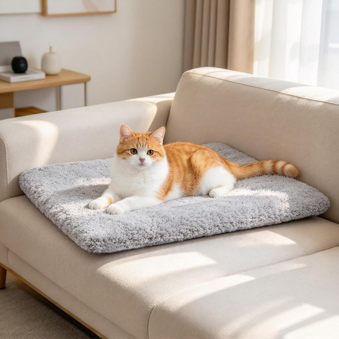 Self Warming Cat Bed, Self Heating Mat for Dog