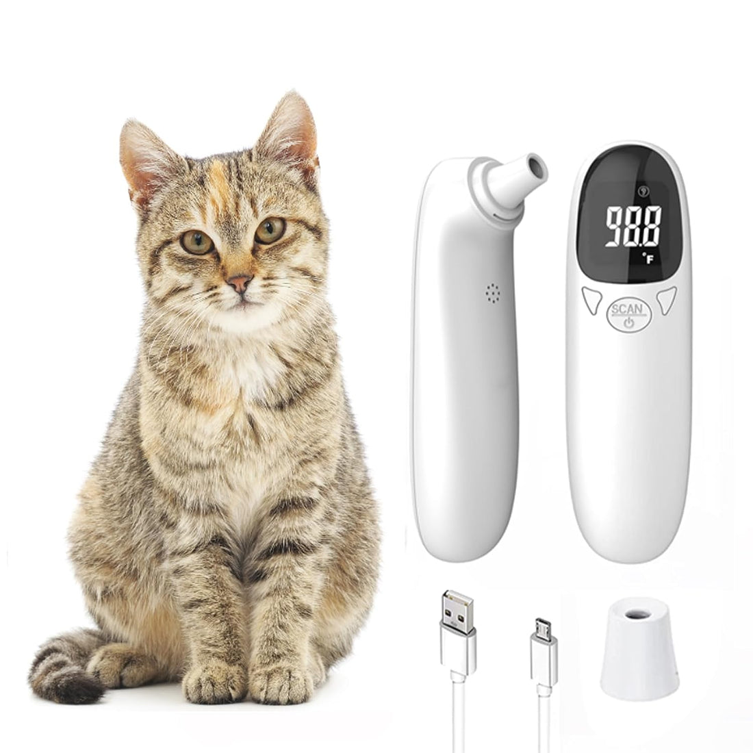 Cat & Dog Thermometer, pet Ear Thermometer