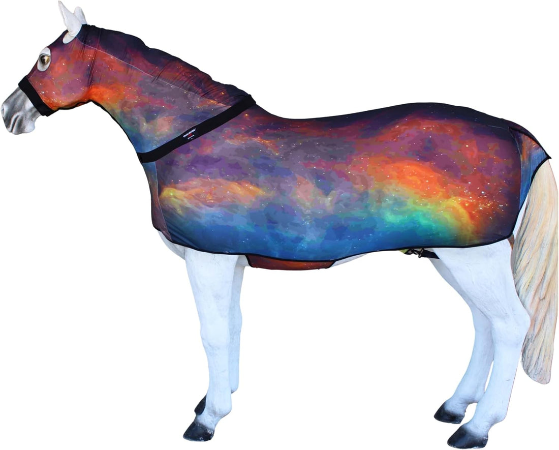 Horse Medium Horse Comfort Stretch Full Body Neck Sheet Slinky Sleazy