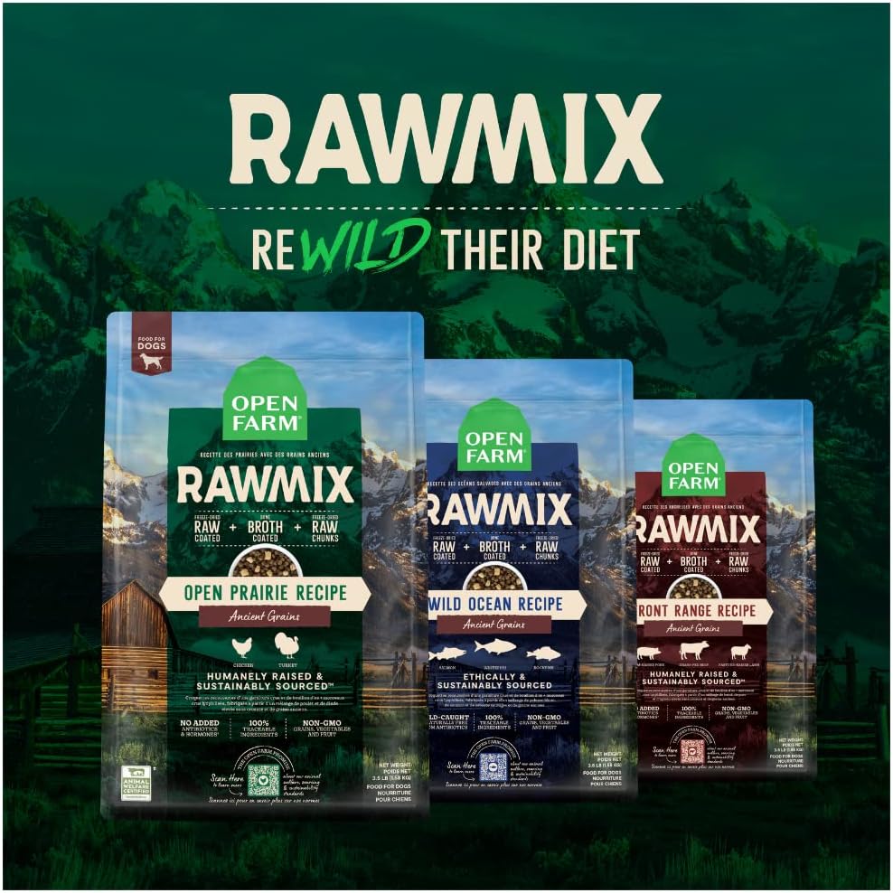 Open Farm RawMix Ancient Grains Dry Dog Food, Front Range Kibble