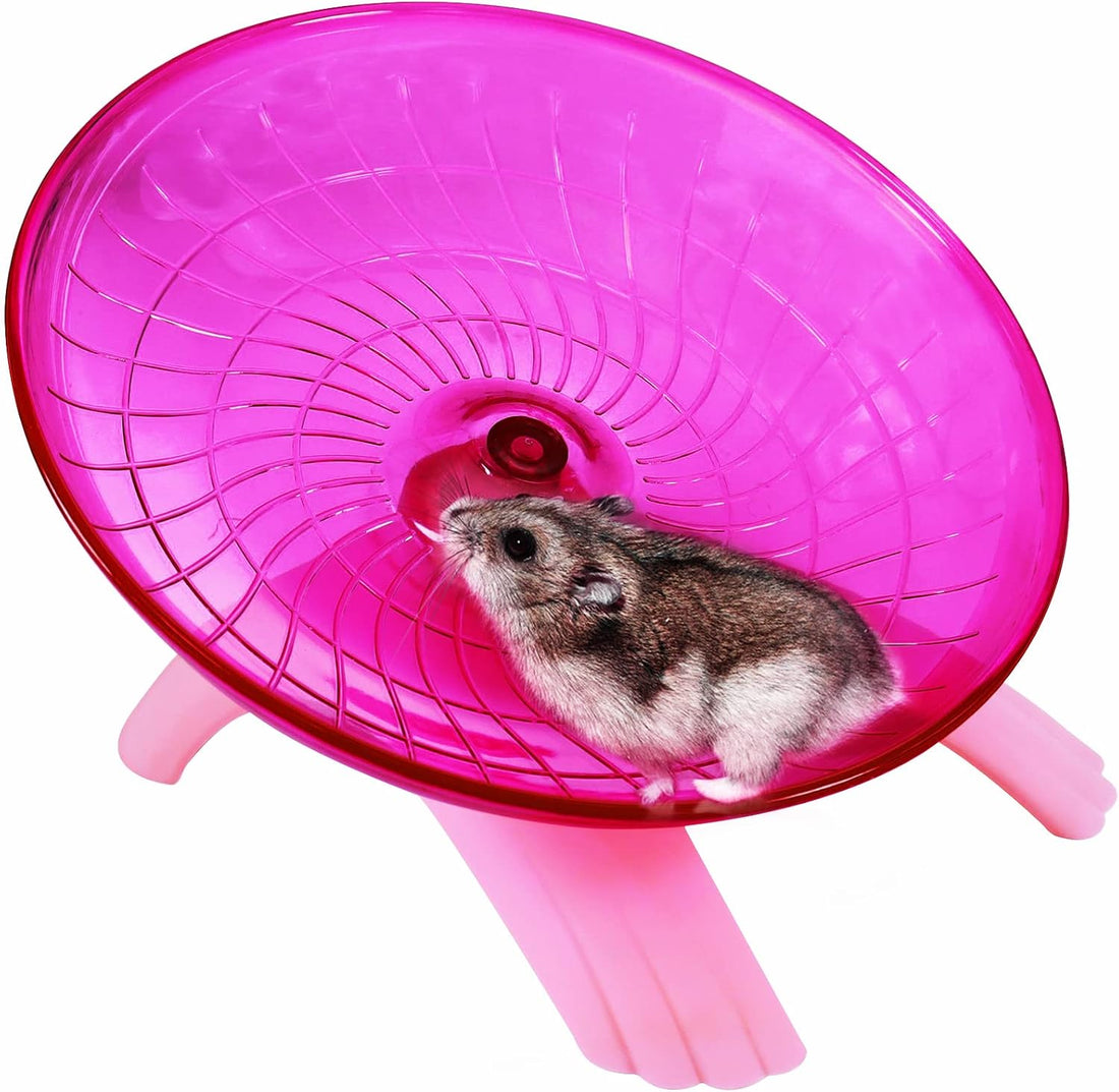Nanaborn Hamster Wheel Silent for Cage Hermit Crab Tank Accessories