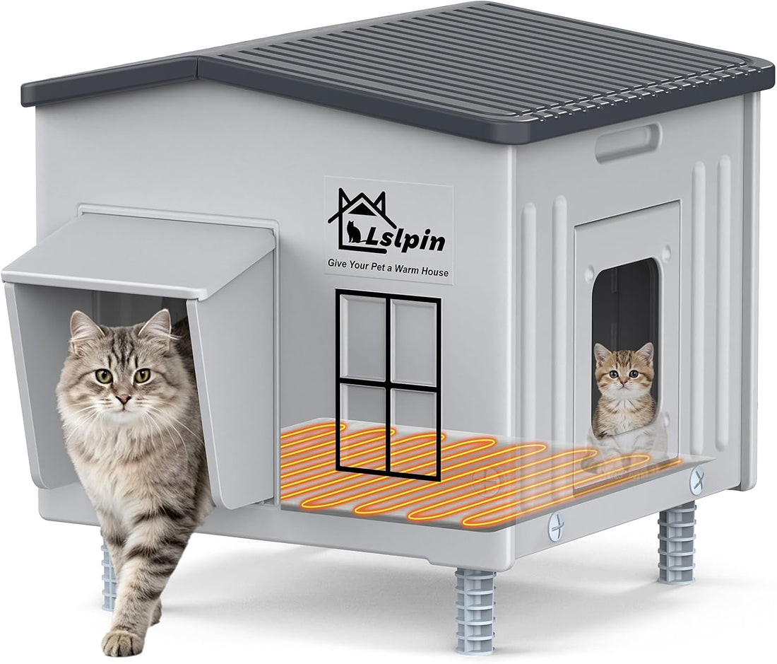 Indestructible Heated Cat House for Outside