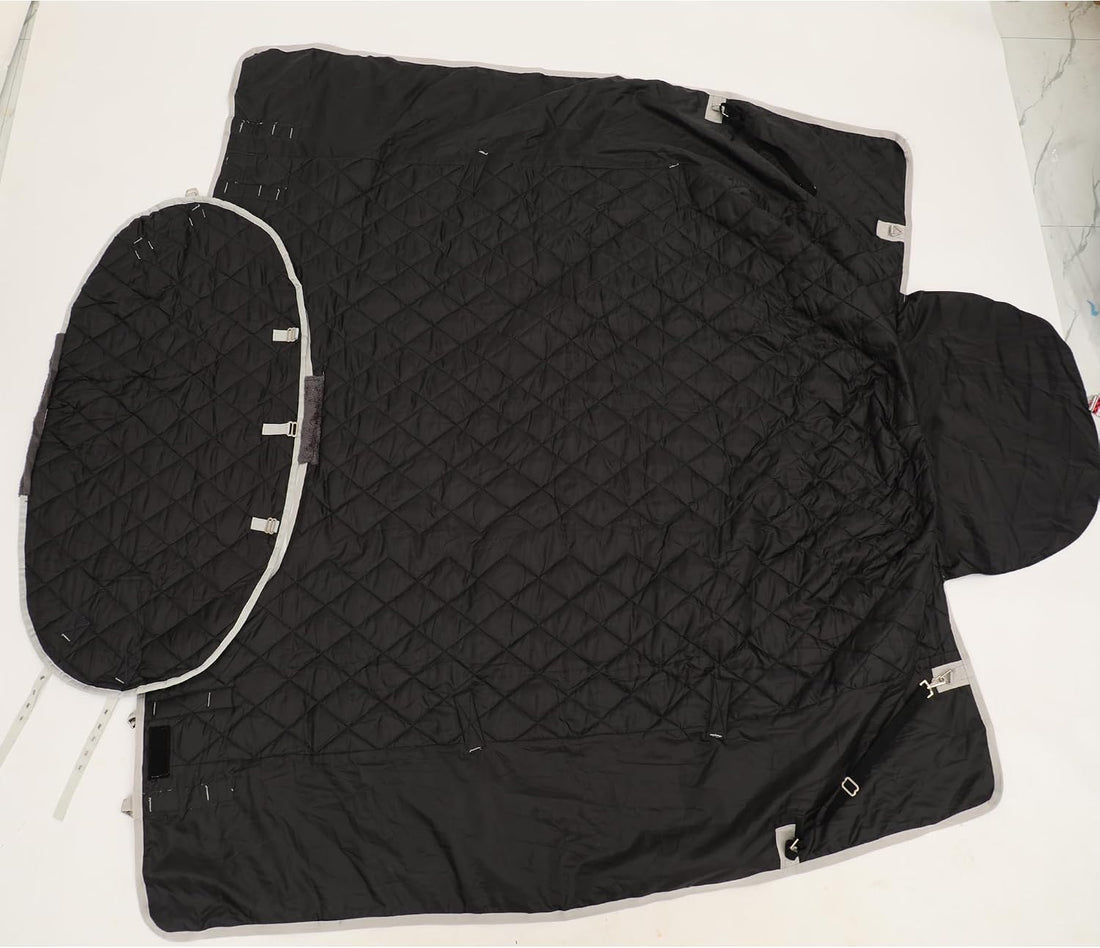 Surcingle Turnout Blankets for Horse,1680D Winter Water-Resistant