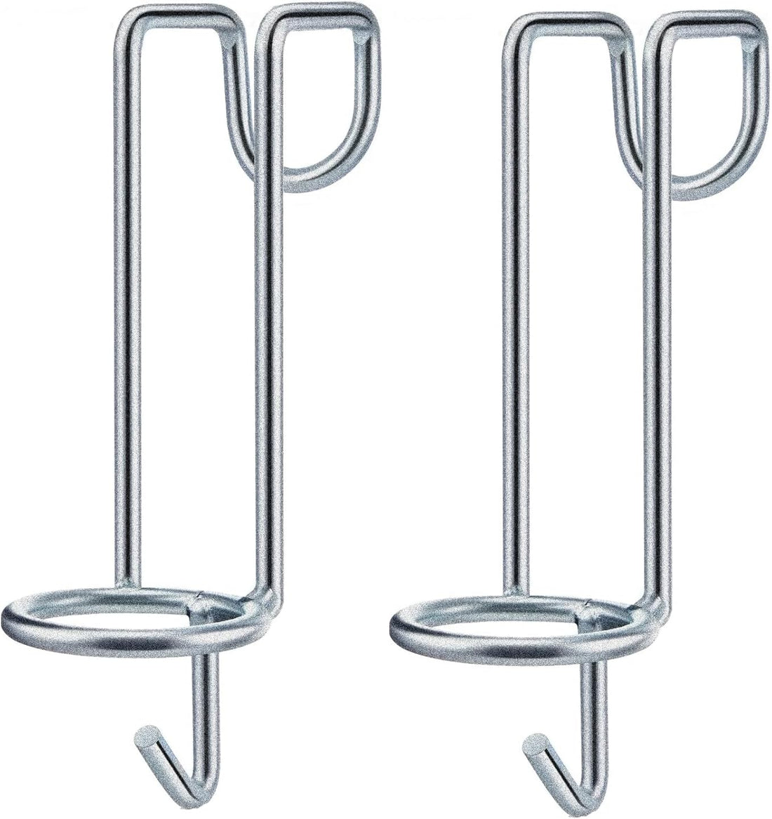 2 Pack Horse Water Bucket Hooks, Heavy Duty Metal Horse Bucket Hooks