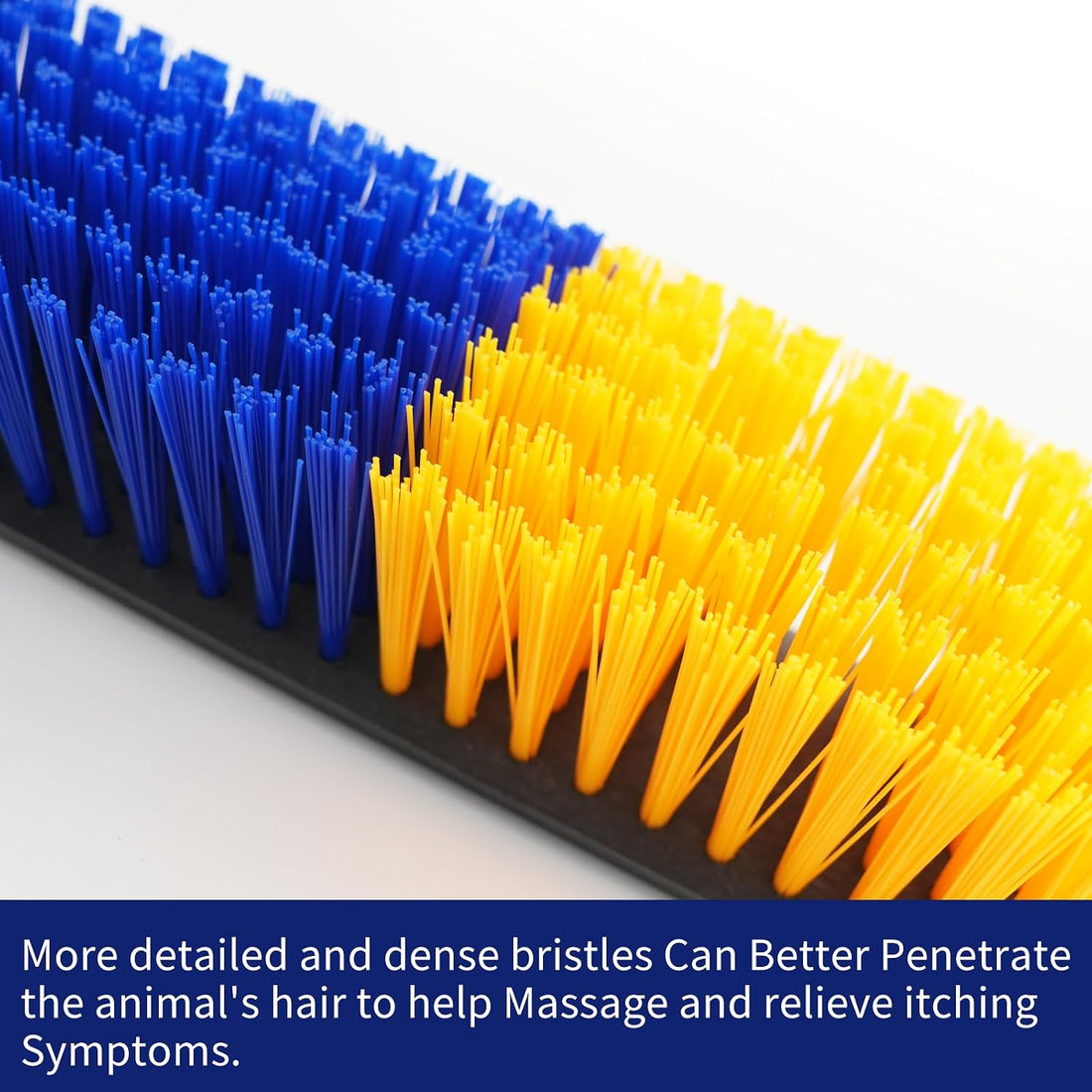 Livestock Scratch Brush With Spring Iron Holder，Animal Back