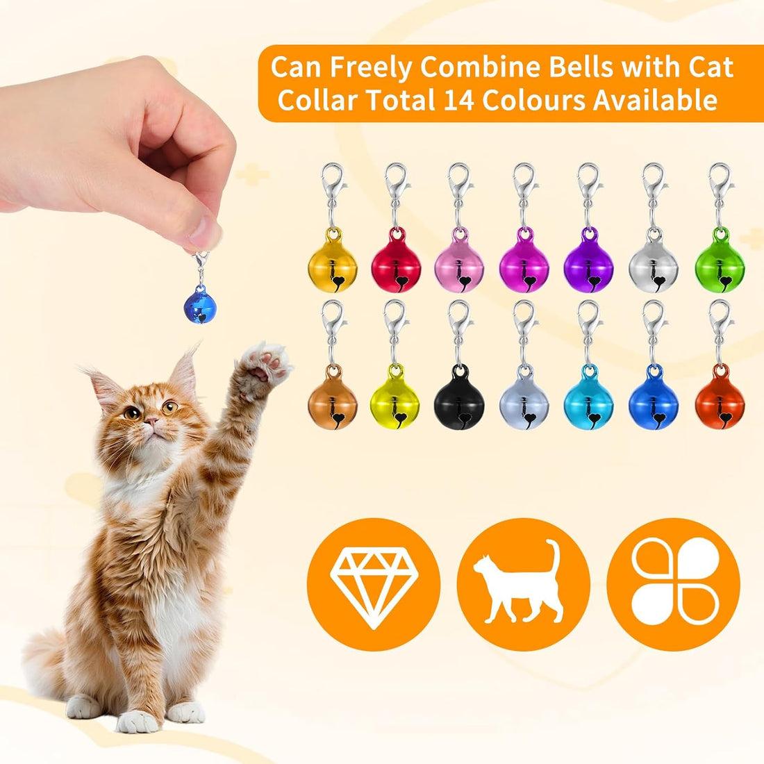 Giantree 24Pcs Bell for Collar