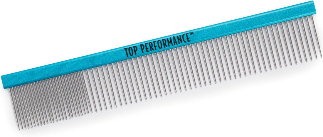 Master Grooming Tools Aluminum Finishing Comb — Versatile Combs