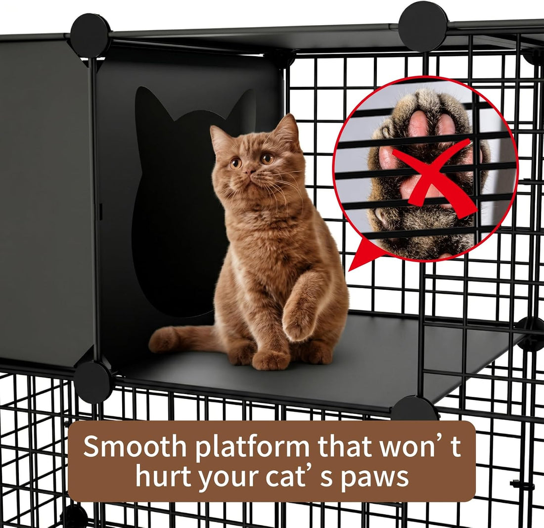STILLCOVE 3-Tier Cat Cage Indoor