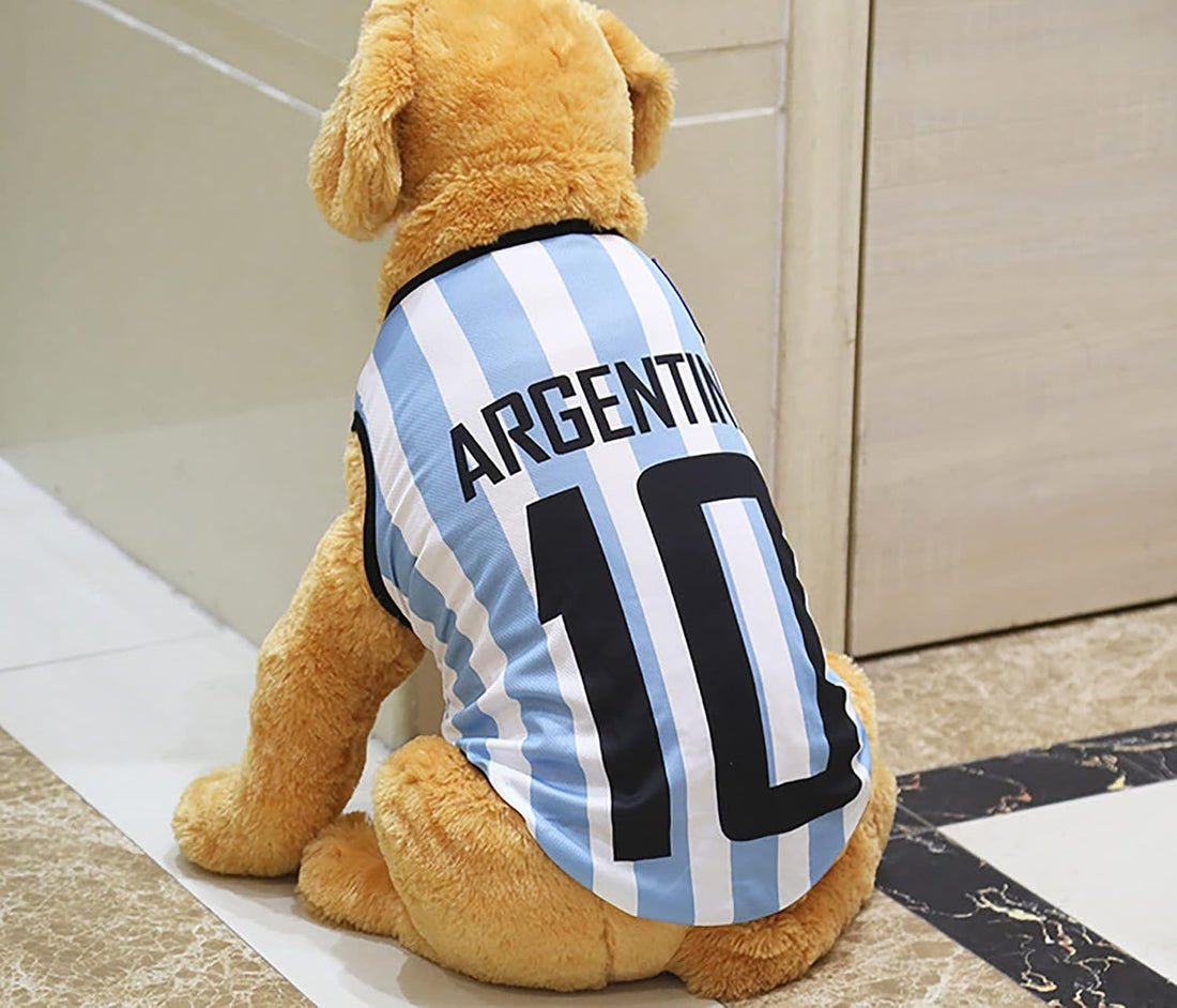 GabeFish Dog World Cup T Shirt Pets Football Jersey Sports Soccer