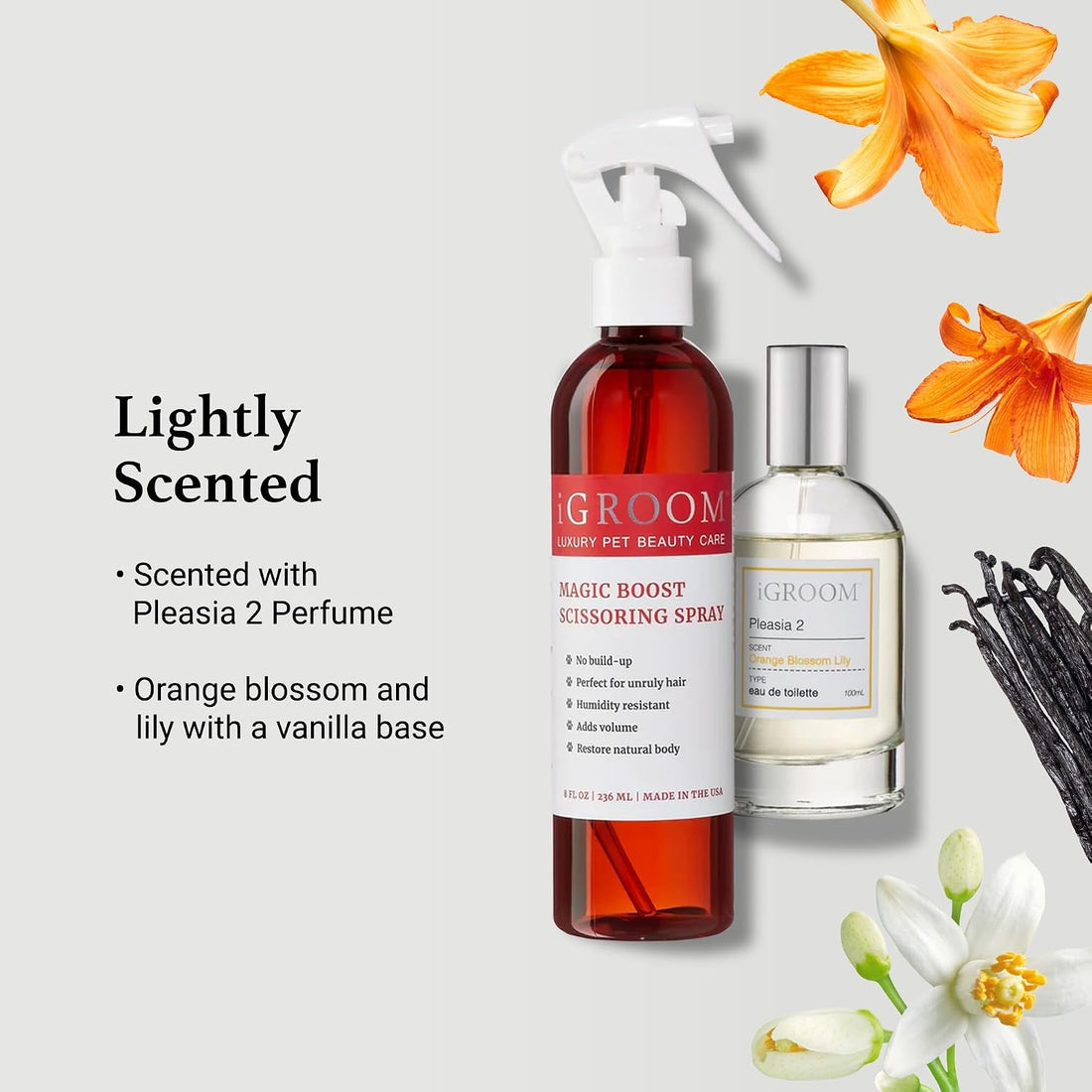 iGroom Magic Boost Dog Scissoring Spray, Luxury Pet Beauty Care