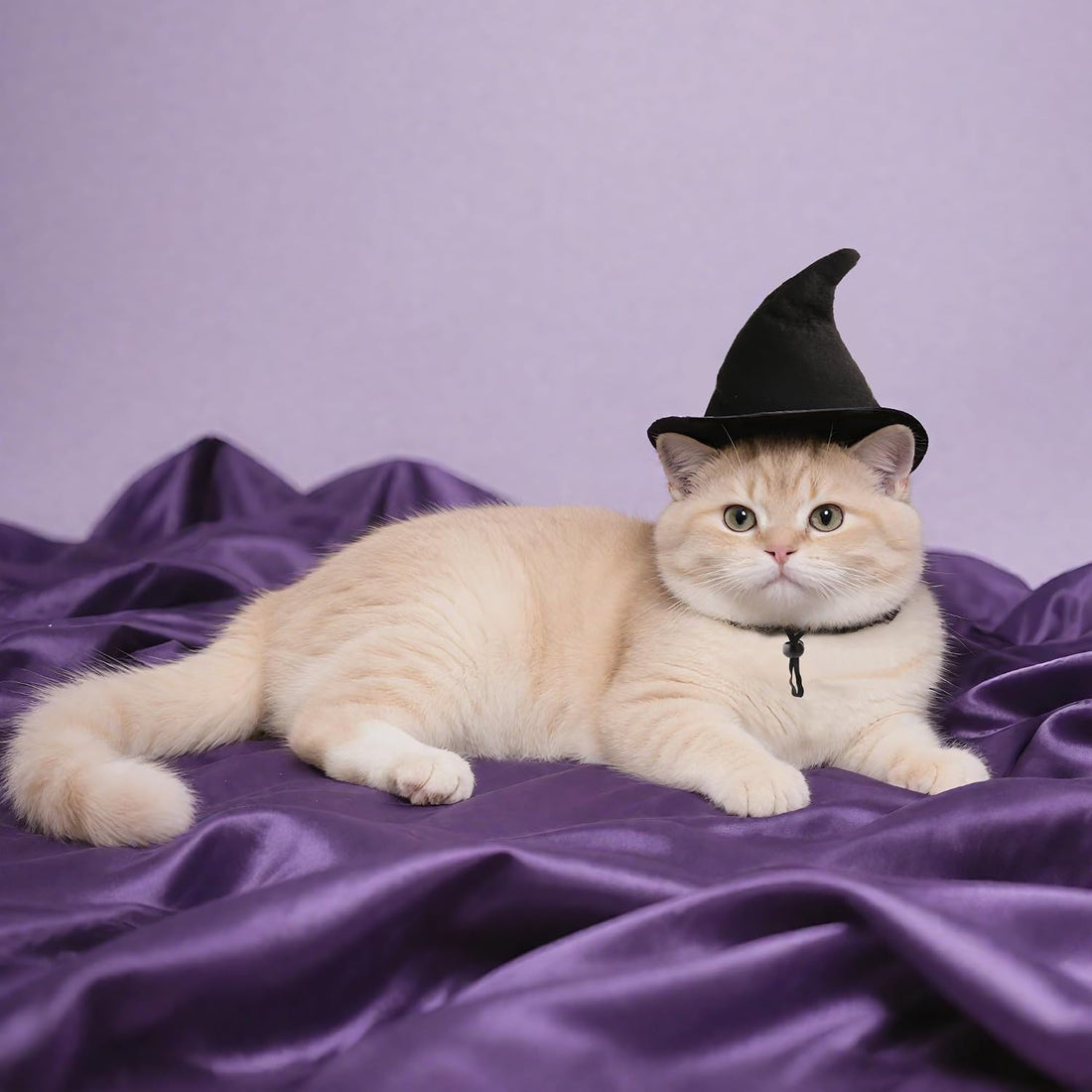 Witch Hat for Cats, Dog Halloween Witch Costume