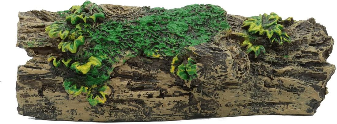 JIH Aquarium Decorations Resin Hollow Tree Trunk Ornament