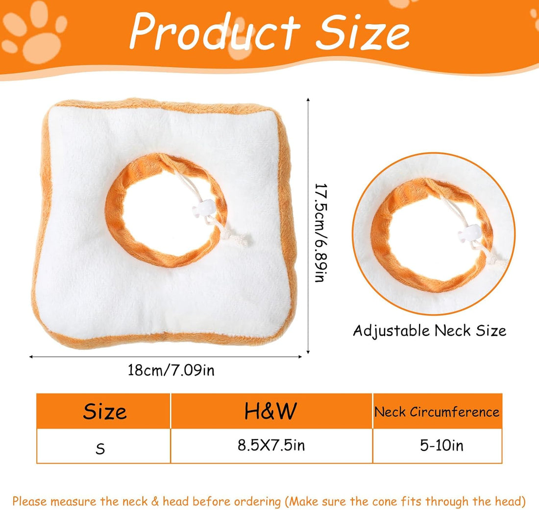 Adjustable Cat Cone Soft Cat Recovery Collar Kitten Cones After