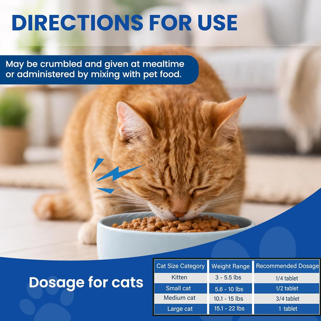 Cat Dewormer for Cats & Kittens, Dewormer Tablets
