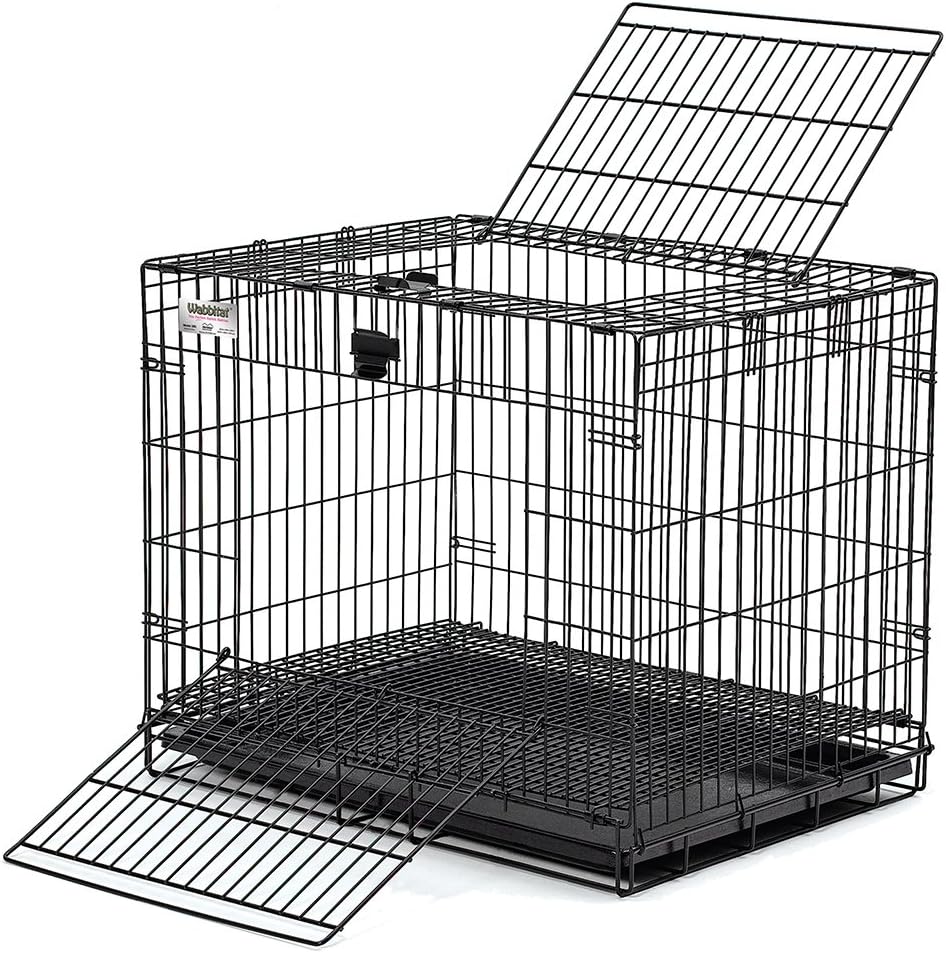 MidWest Homes for Pets Small Wabbitat Rabbit Cage, Grid Mesh Floor