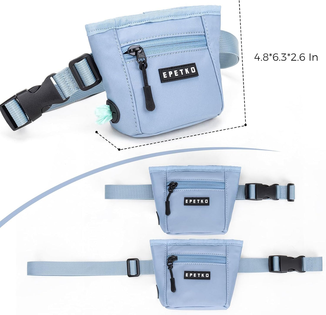 Dog Treat Pouch, Powerful Magnet Closure Device Dog Training Treat