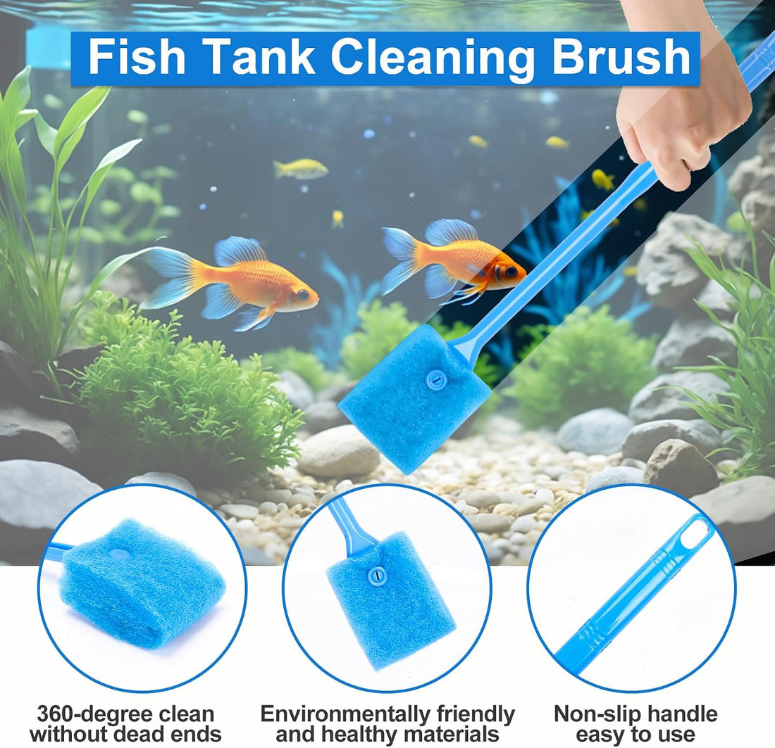 Fish Tank Cleaning Kit Set of 4 Pieces