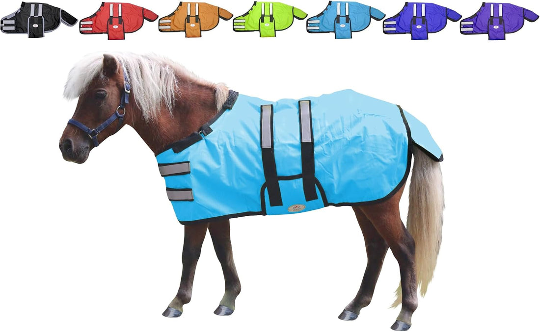 Derby Originals Mini Horse & Foal Winter Turnout Blanket – Reflective