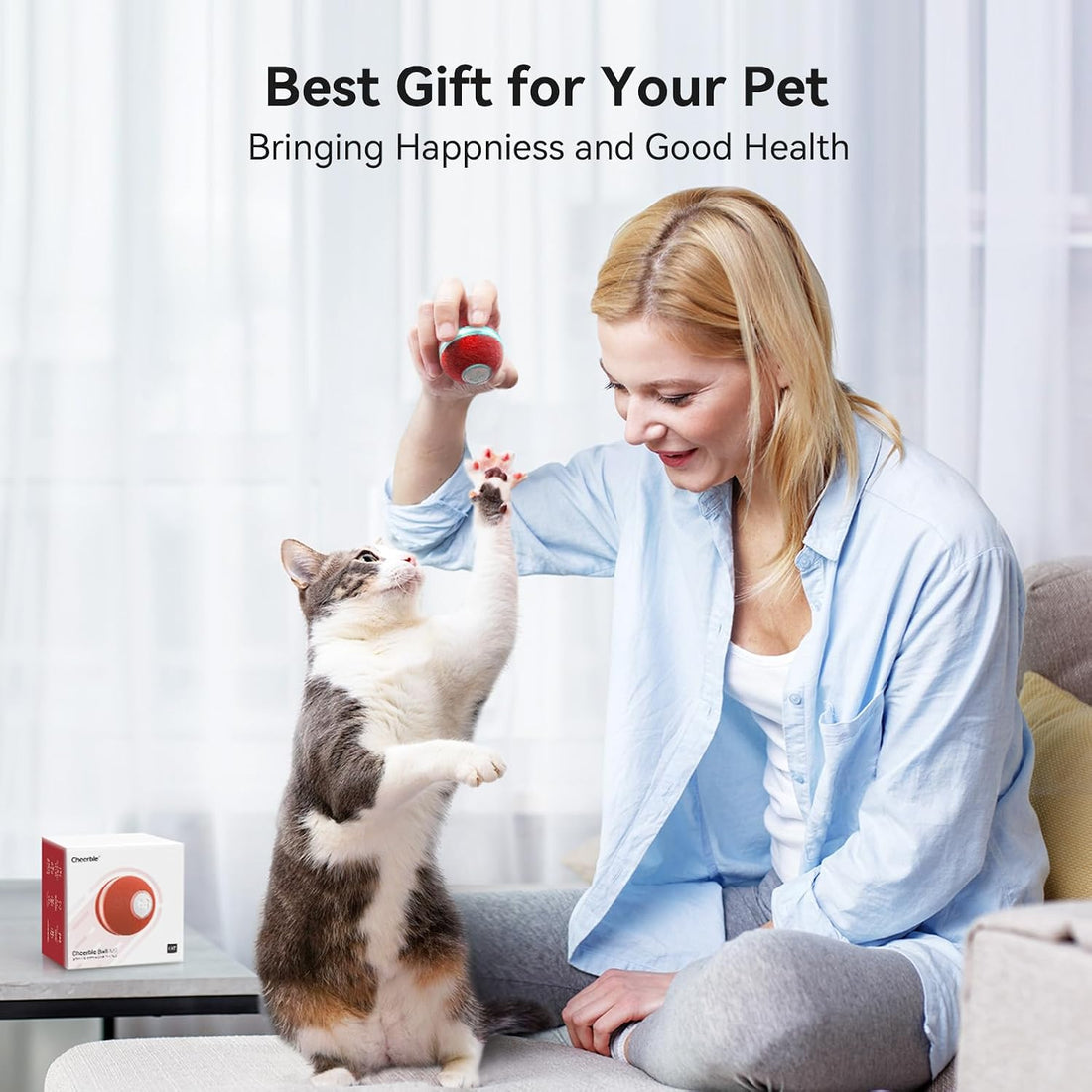 Cheerble Interactive Cat Ball Toy