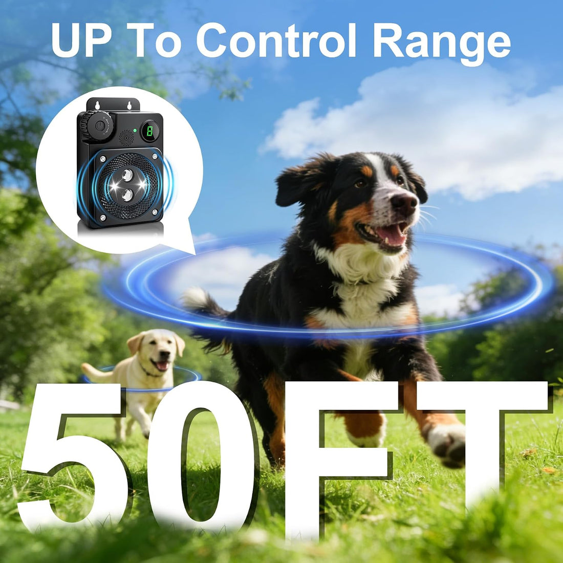 Anti Barking Device for Dogs, Dog Bark Deterrent Devices, 3 Modes