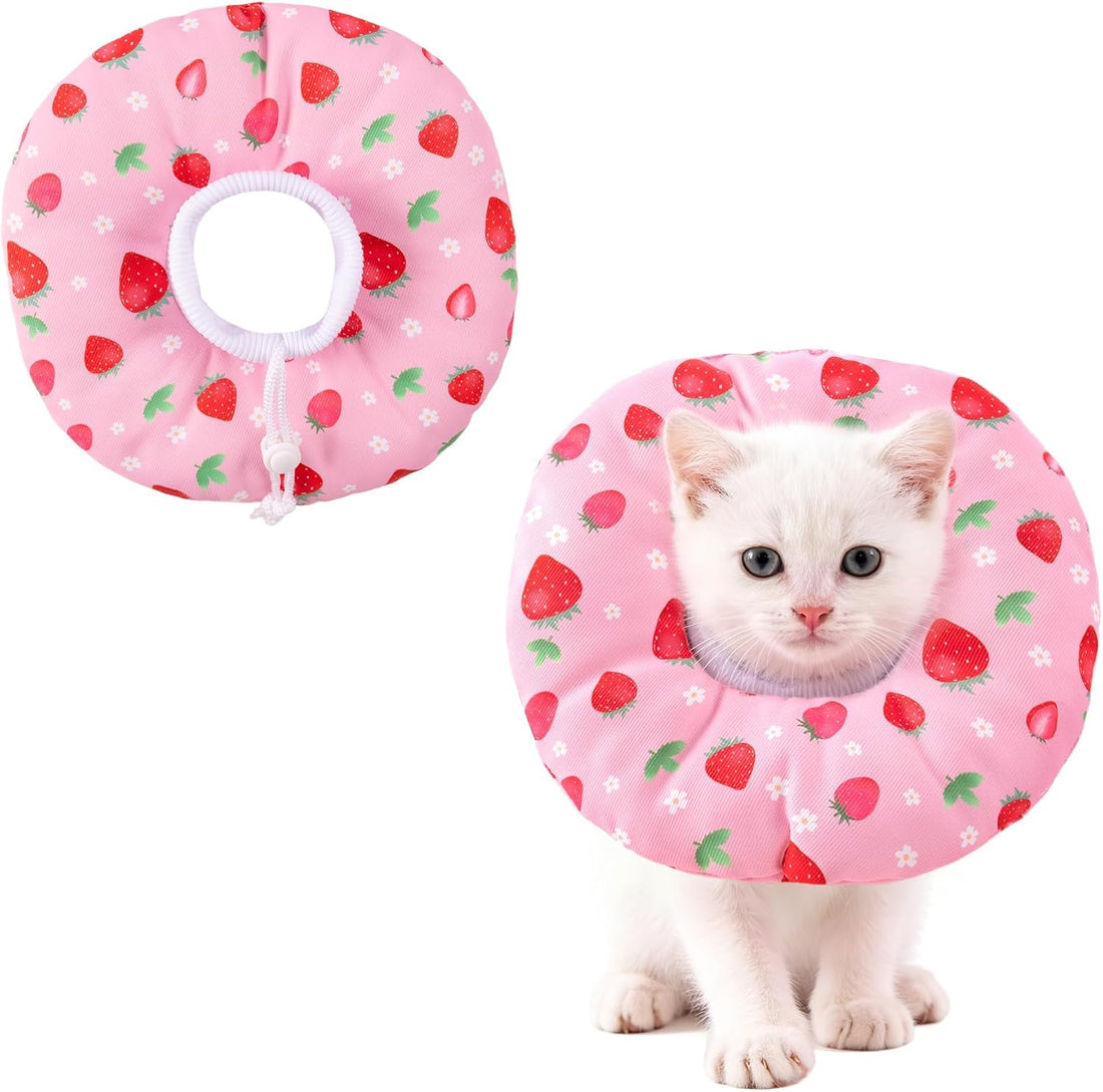Cat Cone Collar Soft, Waterproof Cat Recovery Collar for Wound