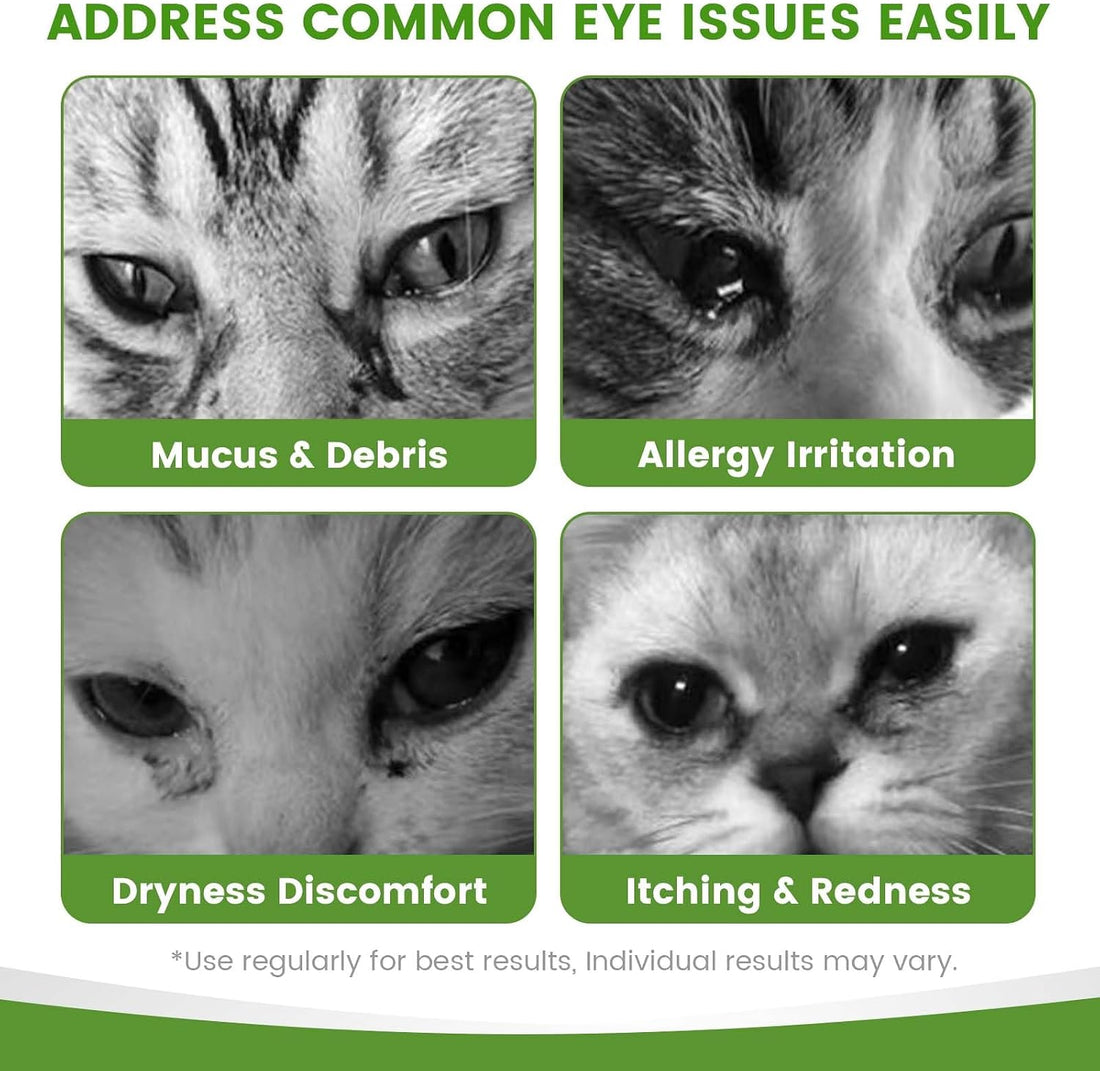 Cozura Dog Eye Drops for Allergies & Itching - Relief for Dry Red Eyes