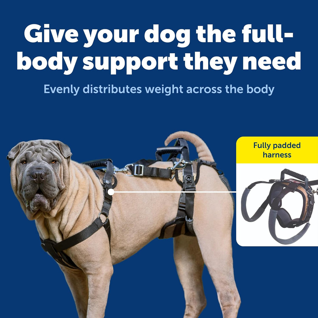 PetSafe CareLift Dog Lift Harness, Full Body