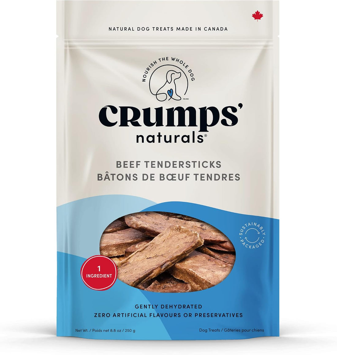 Crumps' Naturals Beef Tender Sticks for Pets
