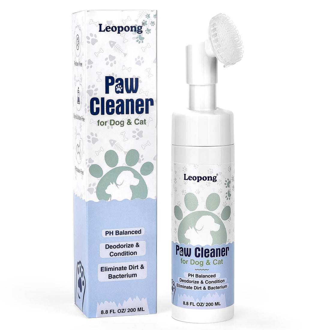 Leopong Dog Paw Cleaner Foam
