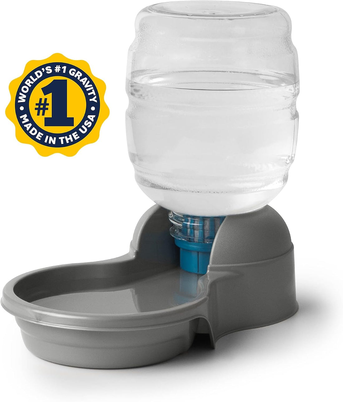 Petmate Replendish Gravity Waterer with Microban, 2.5 Gallons