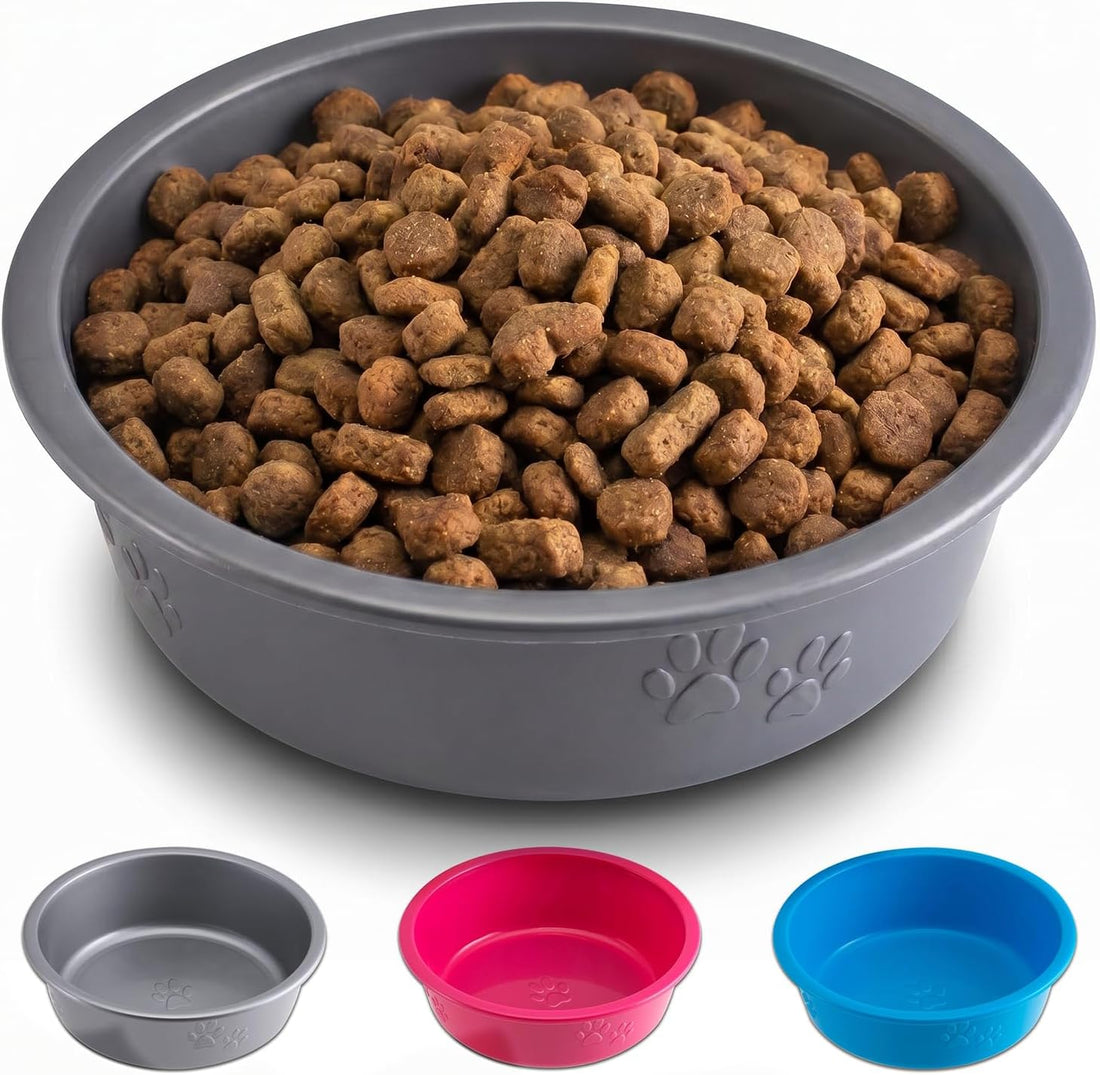 Loving Pets Dolce Luminoso Dog Bowl, Non-Skid Plastic Bowl