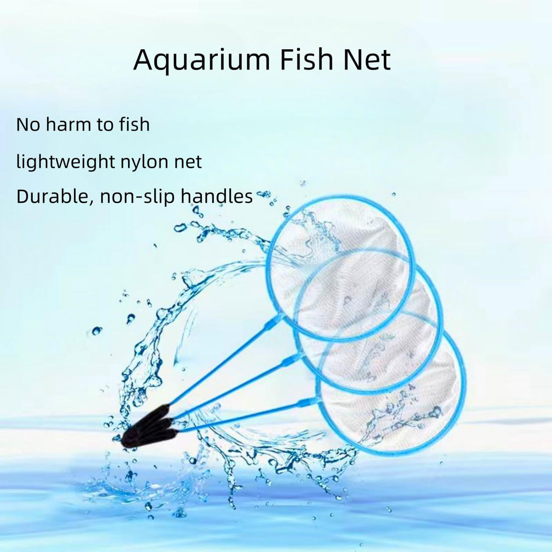 10pcs Aquarium Fish Net Cleaner Net Fish Tank Filter Nets High
