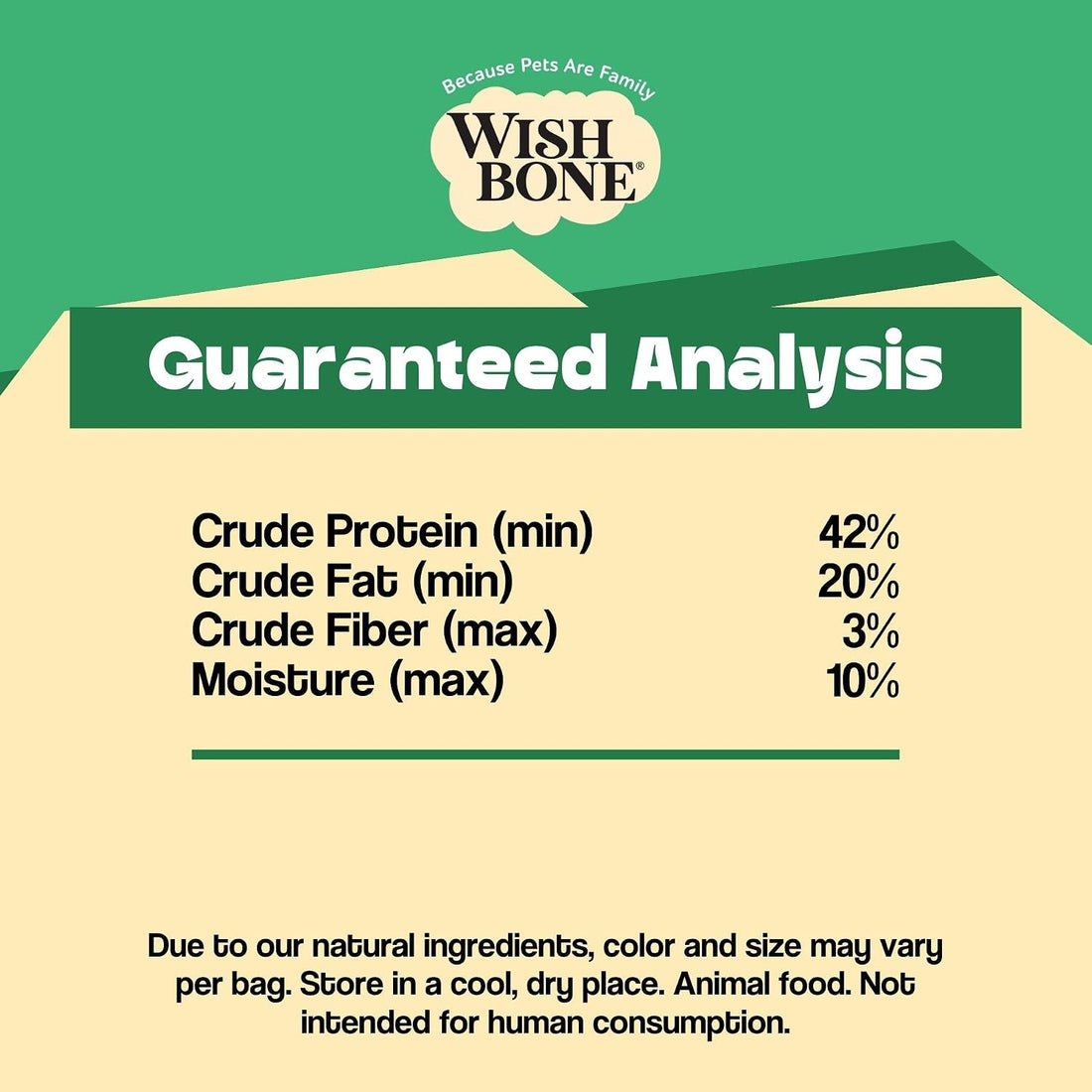 Wishbone Air-Dried Ocean Fish & Lamb Dog Food - Rich in Protein