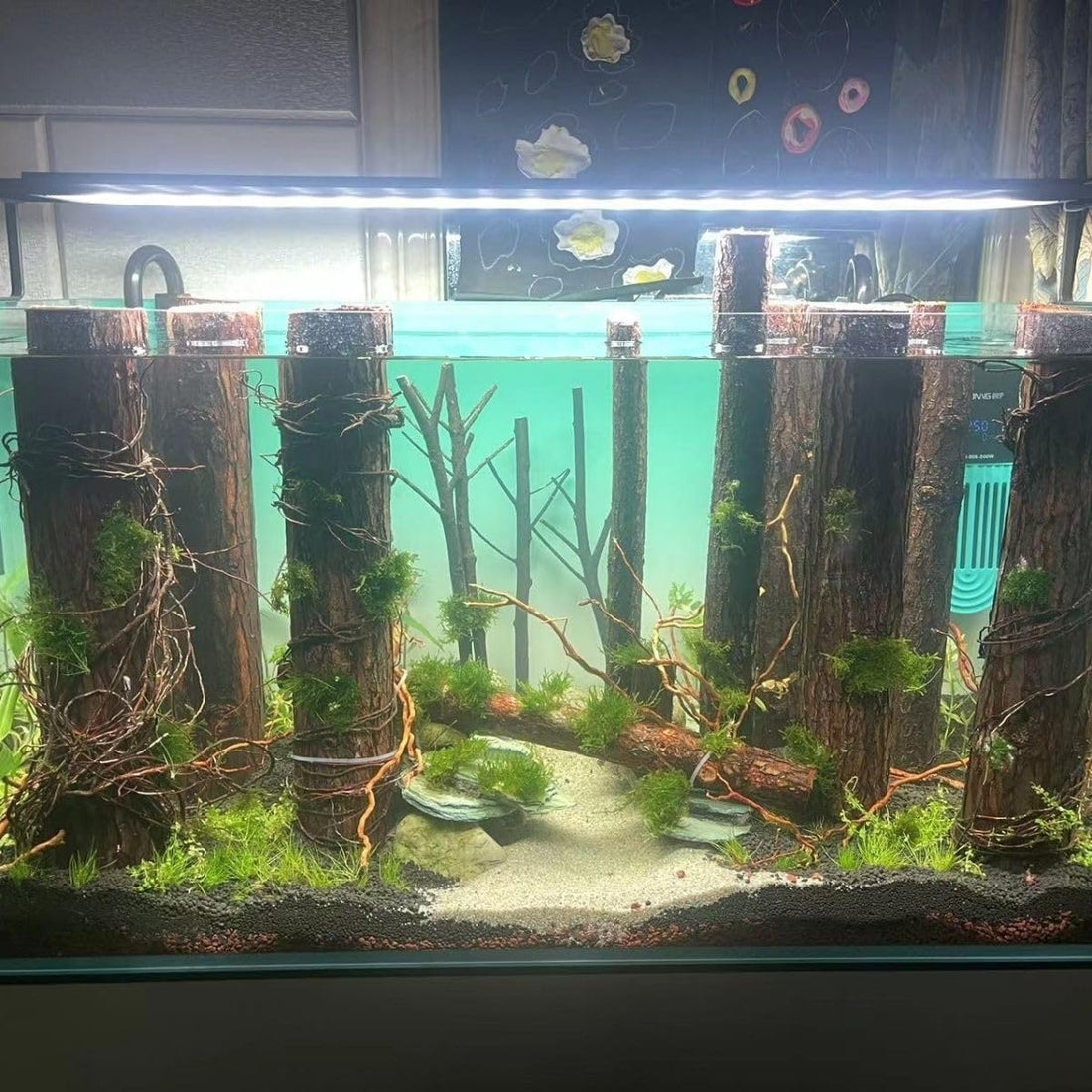 YZHZOM 160g Aquarium Driftwood Roots